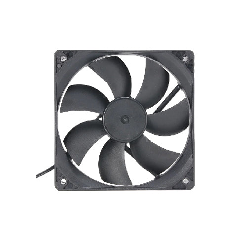 12V DC Cooling Fan120x120x38mm Brushless Fan with 3-Wire Connector for PC, Server (T24357) - Alqamarshop