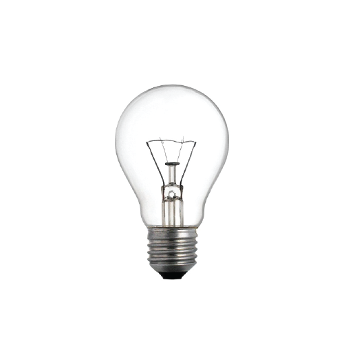 Power Gulf 60W Clear Incandescent Glass Lamp E27 220–240V