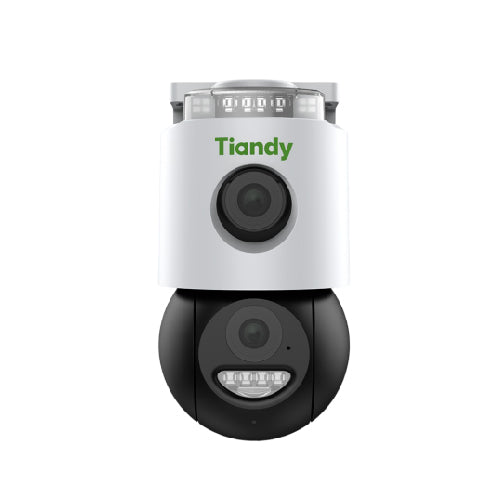 Tiandy TC-H363N Dual Lens PT Camera 6MP (2×3MP) 4mm, 15W Smart Tracking IP Camera - Alqamarshop