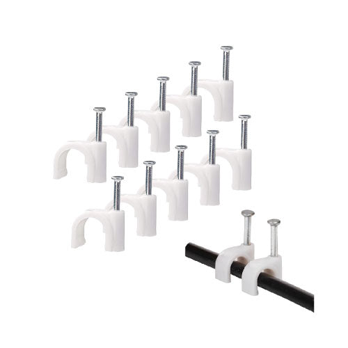 Admore KSS 12mm Cable Cup Plastic Wire End Caps (Pack of 100) for Secure Cable Termination(T15109) - Alqamarshop