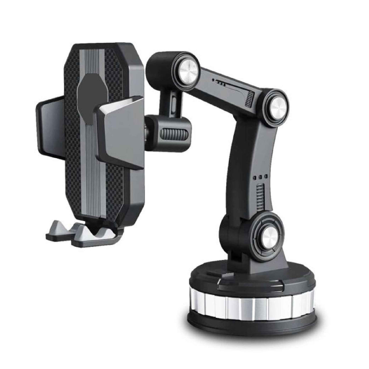Car Phone Holder – Adjustable Universal Mount for Dashboard, Windshield & AC Vent(S.N)