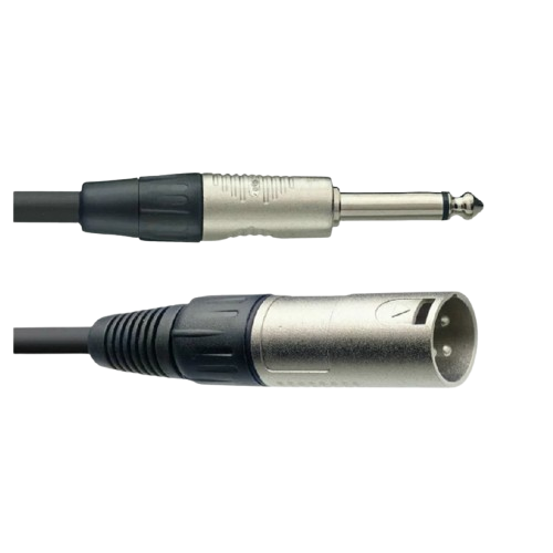 Mono 6.35mm To XLR Jack 3 meters (T26782) - Alqamarshop