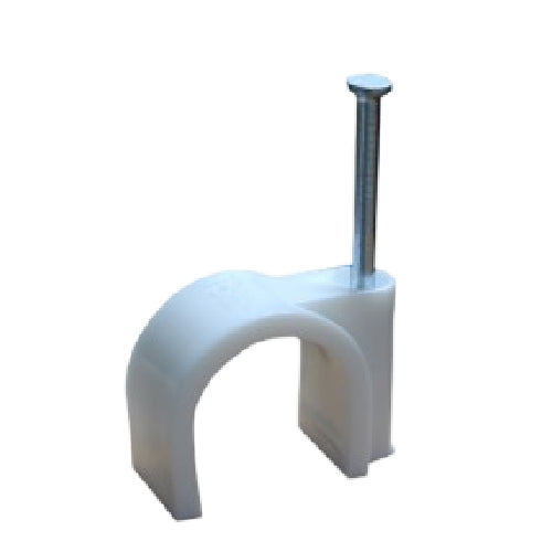 Fato Electric Wire Cable Holder – Auto Electrical Wire Clip Plastic Wall Cable Organizer (22mm, 50 pcs) - Alqamarshop