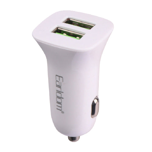 Earldom CC22 Dual Port Car Charger Compact and Efficient (T27040) - Alqamarshop