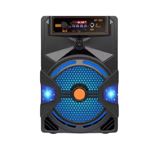 YE-801 Wireless Bluetooth Speaker 8-Inch 1500W High-Power Portable Sound System (T27070) - Alqamarshop