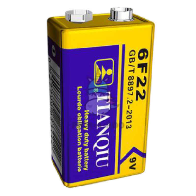 Tianqiu 6F22 9V Battery – Reliable Power for Your Devices (T12983) - Alqamarshop