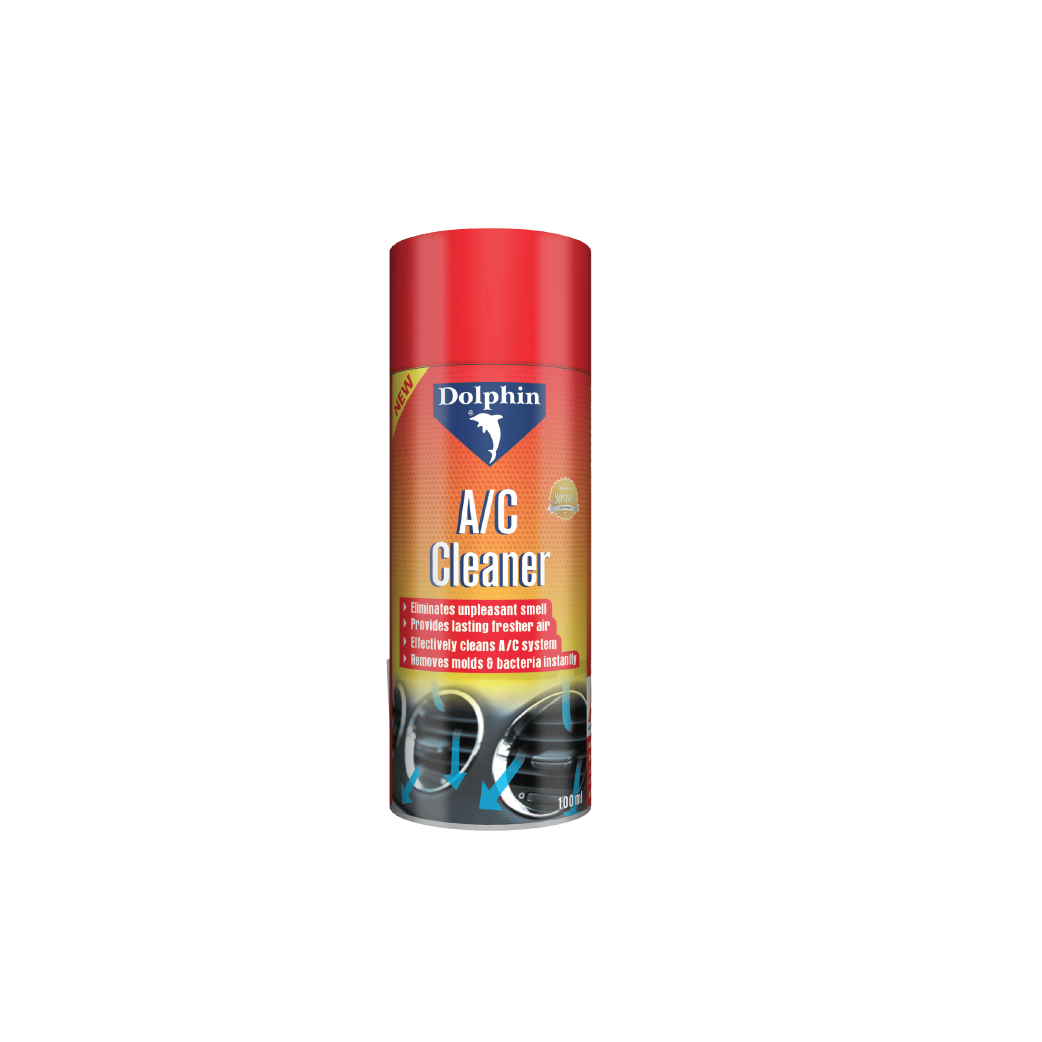 Dolphin A/C Cleaner Spray 100ml – Vehicle Air Conditioner Sanitizer & Odor Remover
