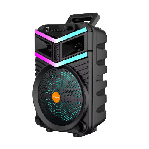 CS-0814 Portable Wireless Speaker8” (10W) Output 1800mAh Battery with Bluetooth (T27397) - Alqamarshop