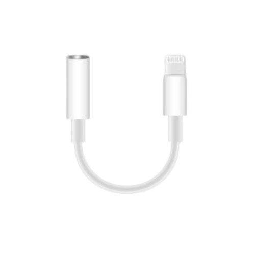 محول صوت من منفذ Lightning إلى مقبس سماعة الرأس 4R63670ZD مقاس 3.5 ملم لأجهزة iPhone و iPad