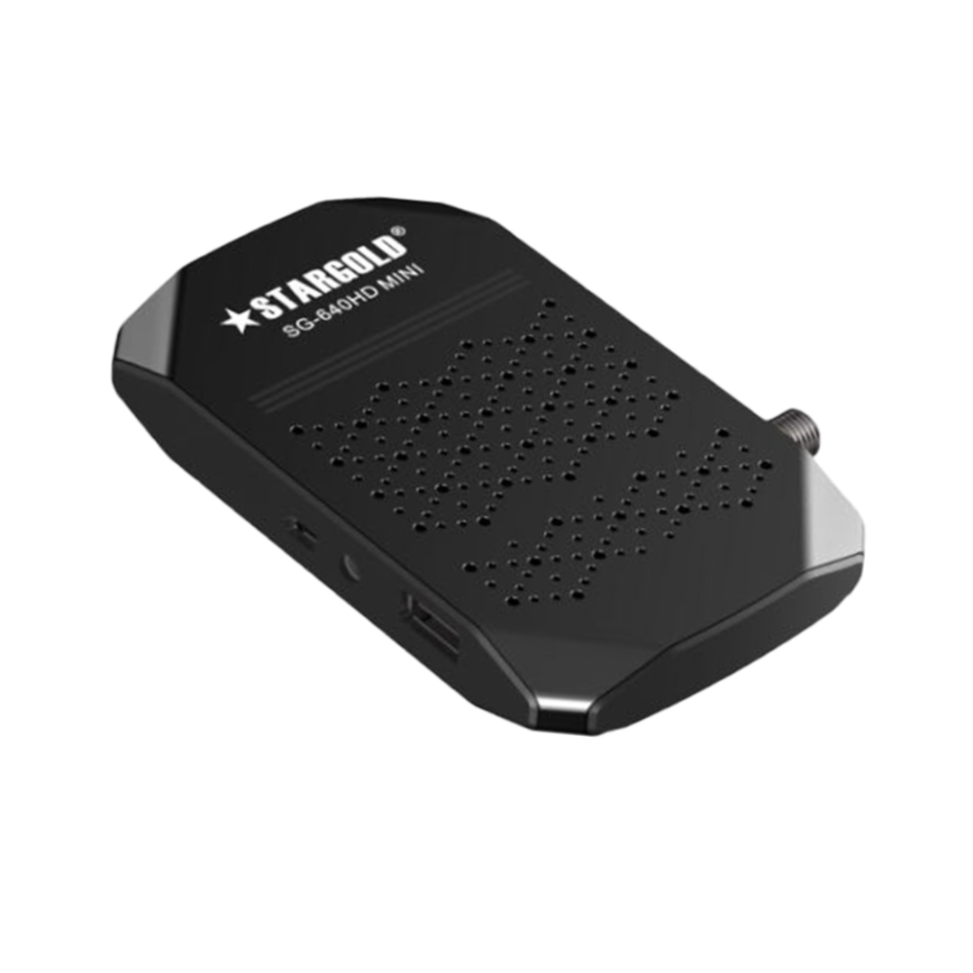 Star Gold SG-640 HD Pro Satellite Receiver Mini (T17335) - Alqamarshop