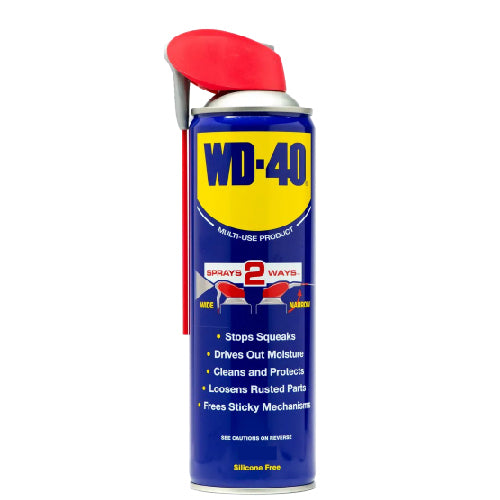 WD-40 Multi-Use Spray 250ml Dual Action Nozzle for Precision and Protection (T27055) - Alqamarshop