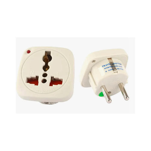 Terminator Universal Multi Travel Adapter All-in-One International Plug Converter (T26626) - Alqamarshop
