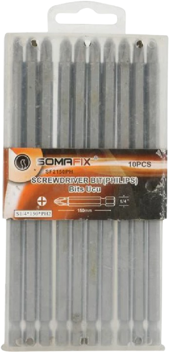 Somafix Screwdriver Bits 10 Pcs SF2150PH (T26903) - Alqamarshop