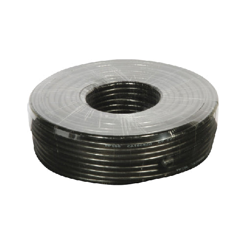 Iteck RG6 Coaxial Cable 100m Length, 110×0.12 Braiding, 70 Ohm Impedance (T15094) - Alqamarshop