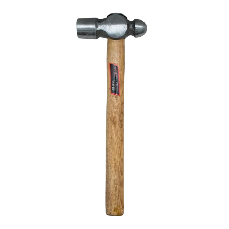 Cymate Ball Pein Hammer | 2 lb (32 oz) | Wooden Handle | Heavy-Duty Metalworking Tool - Alqamarshop