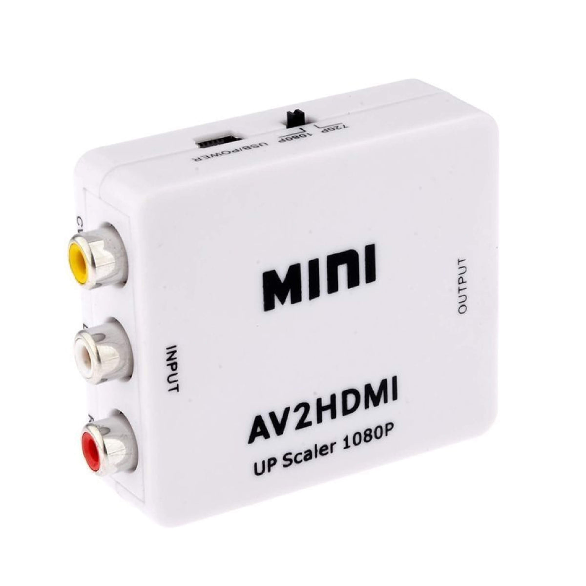 Mini AV to HDMI Converter – 1080p Upscaler