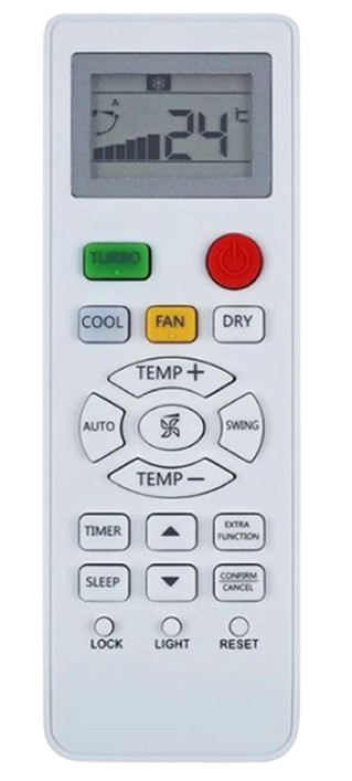 Haier Ac Remote (T21013) - Alqamarshop