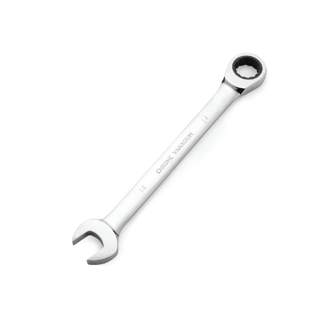 HUNTAR 14mm Flex-Head Ratcheting Combination Wrench