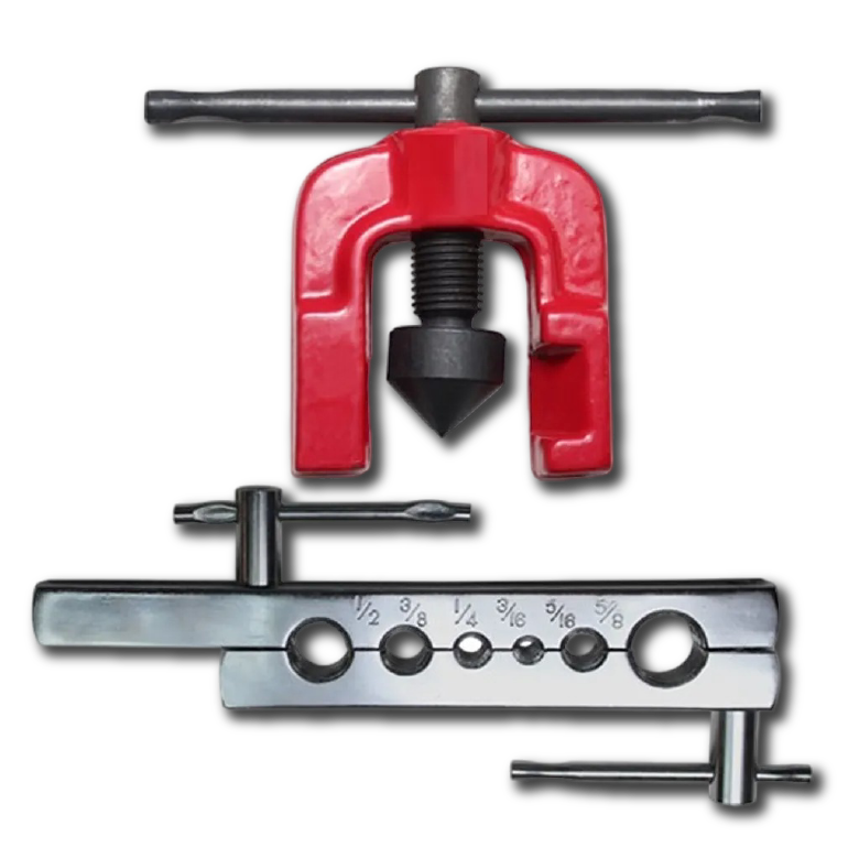 Heavy-Duty Flaring Tool Set (2 Pcs) – 3/16" to 5/8" Precision Tubing Expansion - Alqamarshop