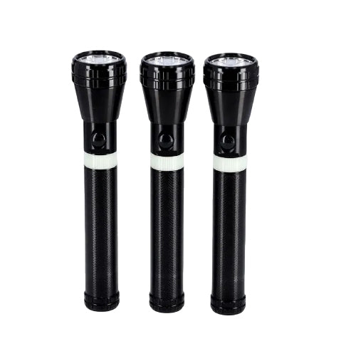 Perfect 3-in-1 Rechargeable Torch Pack Multipurpose Use, with Built-in Lithium Battery (T27126) - Alqamarshop