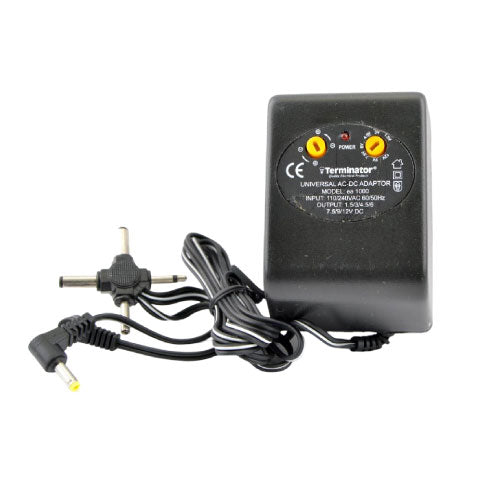 EA 3007 Deluxe Universal AC/DC Power Adaptor 1000mA Output for Multiple Devices - Alqamarshop