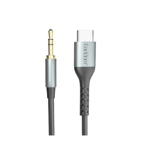 Earldom AUX73 USB-C to 3.5mm Audio Adapter Plug and Play, High-Fidelity Sound (T27215) - Alqamarshop