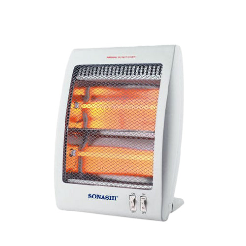 Sonashi SQH-3000 Halogen Heater 800W Efficient Safe Heating Solution (T19985) - Alqamarshop