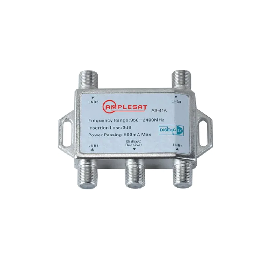 مفتاح دايسك DGtec GD-41SA 4x1 - محدد إشارة القمر الصناعي متعدد LNB لأجهزة استقبال التلفزيون