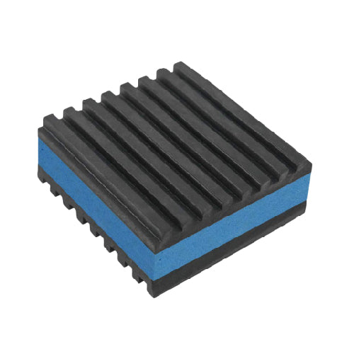 Anti-Vibration Rubber Pad 3x3" Shock Absorbing and Noise Reducing Support (T27423) - Alqamarshop