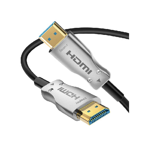 HDMI to HDMI Cable 20M 8K 60Hz, 4K 120Hz HDR10 Dolby Vision, 48Gbps, eARC (T27296) - Alqamarshop