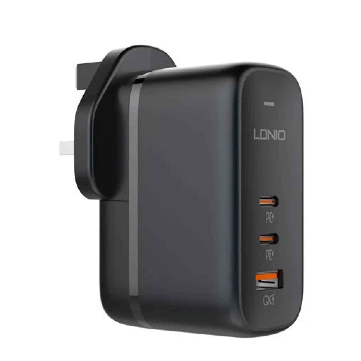 LDNIO Q366 65W GaN Super Fast Charger – Dual Type-C + USB Port