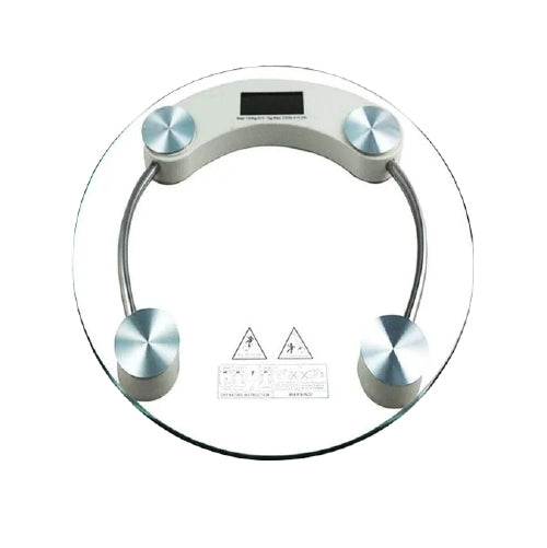 Digital Electronic Body Weight Scale Tempered Glass, High-Precision Personal Scale (T14864) - Alqamarshop