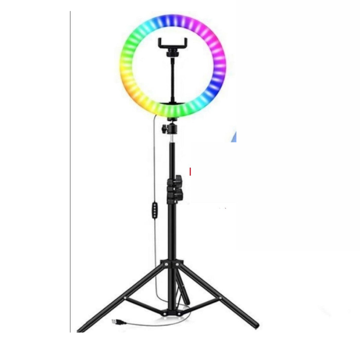 MJ-26 RGB LED Soft Ring Light with Stand
