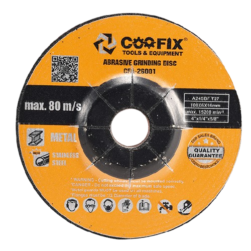 Coofix Abrasive Grinding 100x6x18 80M/S CFA-26001 (T25483) - Alqamarshop