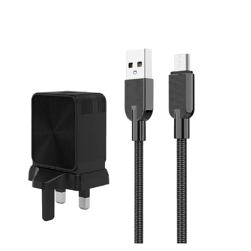 Pukka P-U12sm Ultra Fast Universal Home Charging Kit UK Plug, Single USB Output (T26708) - Alqamarshop