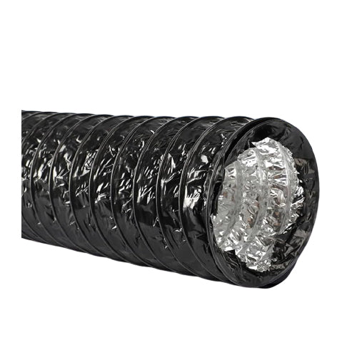 Aluminium Flexible Duct Pipe for AC 6” x 10 Meter, Heat and Corrosion Resistant (T07130) - Alqamarshop