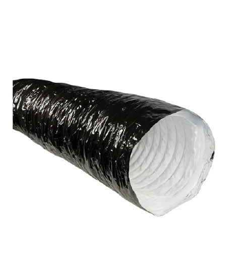 Aluminium Flexible Duct Pipe for AC 1 Meter, Heat and Corrosion Resistant (T04652) - Alqamarshop
