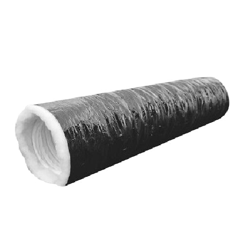 Aluminium Flexible Duct Pipe for AC 4" Diameter, 1 Meter, Heat and Corrosion Resistant (T21475) - Alqamarshop