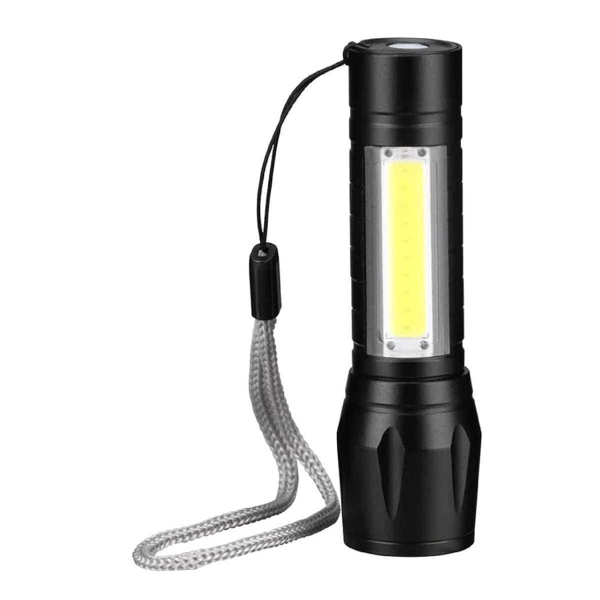 C-L298 USB Rechargeable Zoom LED Flashlight