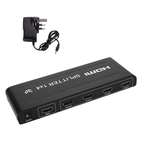 HDMI Splitter 4K 1X4 4 Port - Alqamarshop