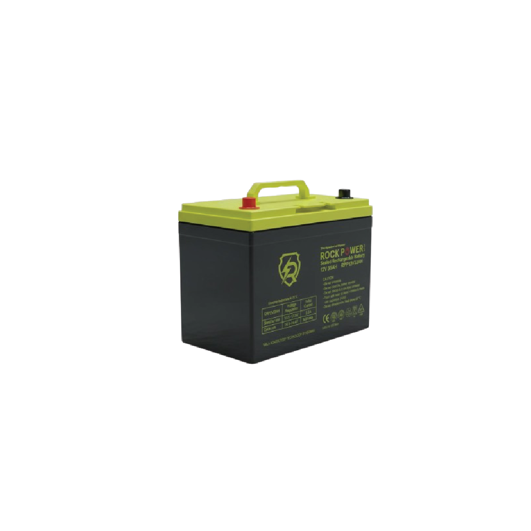 Rock Power Plus 12V33AH 12V 33Ah VRLA AGM Rechargeable Battery -Maintenance-Free Sealed Lead Acid Batter