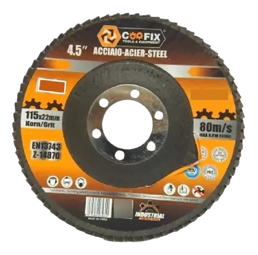 Coofix Acciaio - Acier Steel A40 4.5 Inch 115x22mm CFA-17001 (T25486) - Alqamarshop