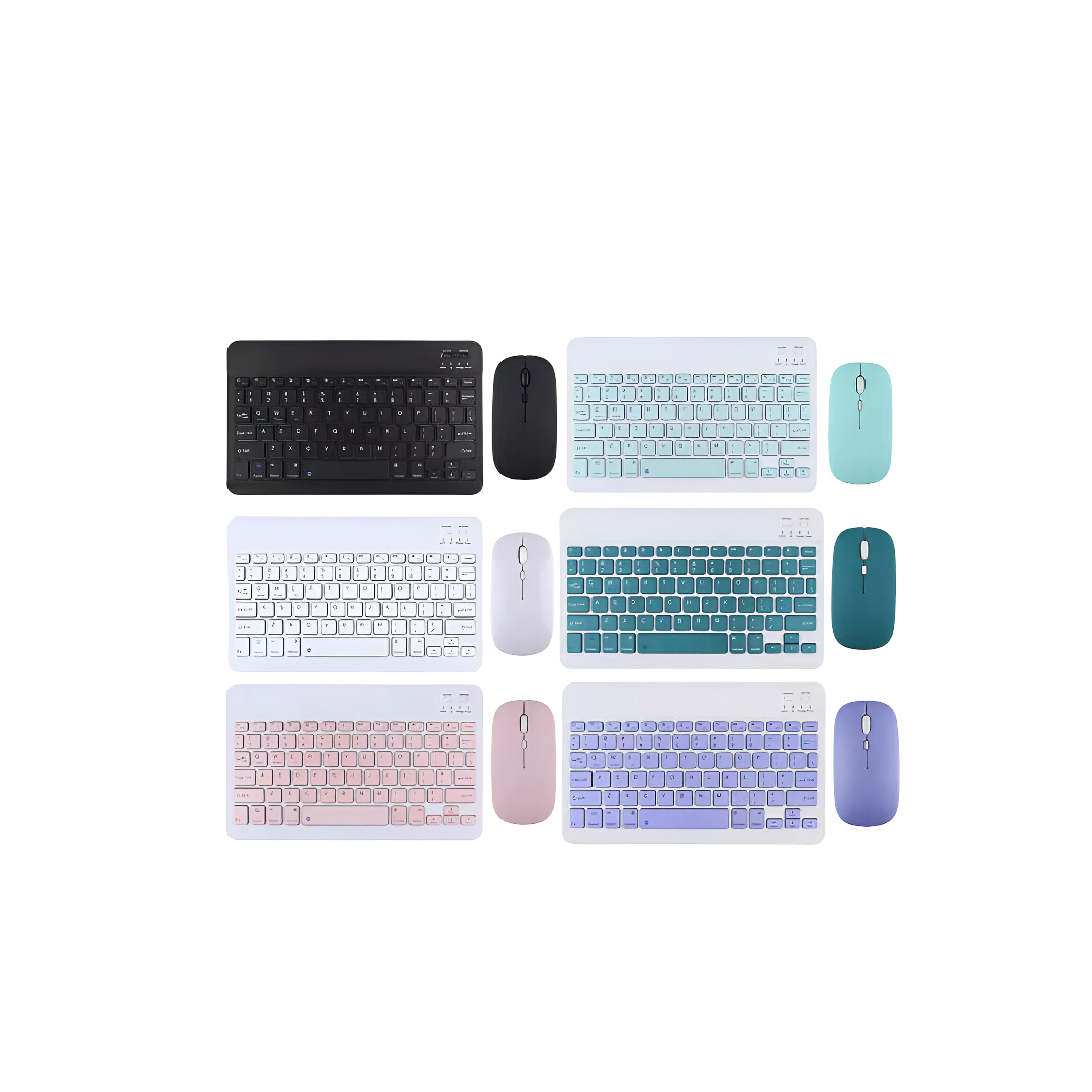 Yelandar Mouse & Kit Keyboard Multi-Device AN-030 (T24507) - Alqamarshop