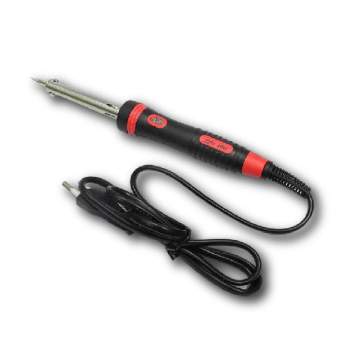 Heavy Duty 80W Soldering Iron Red Black Handle - Alqamarshop