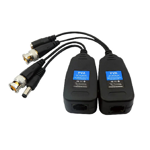 Single Channel Passive Video Twisted Pair UTP Transmission for CCTV / AHD / TVI / CVI - Alqamarshop