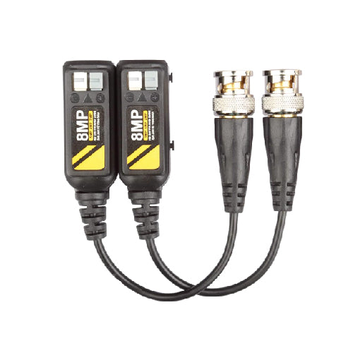 Passive Video Balun Connectors – AHD/TVI/CVI/CVBS Signal Channal 720p to 8MP (T23264) - Alqamarshop