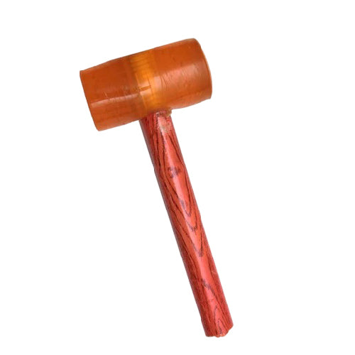 Plastic Hammer with Wooden Handle 225g Durable and Ergonomic - Alqamarshop
