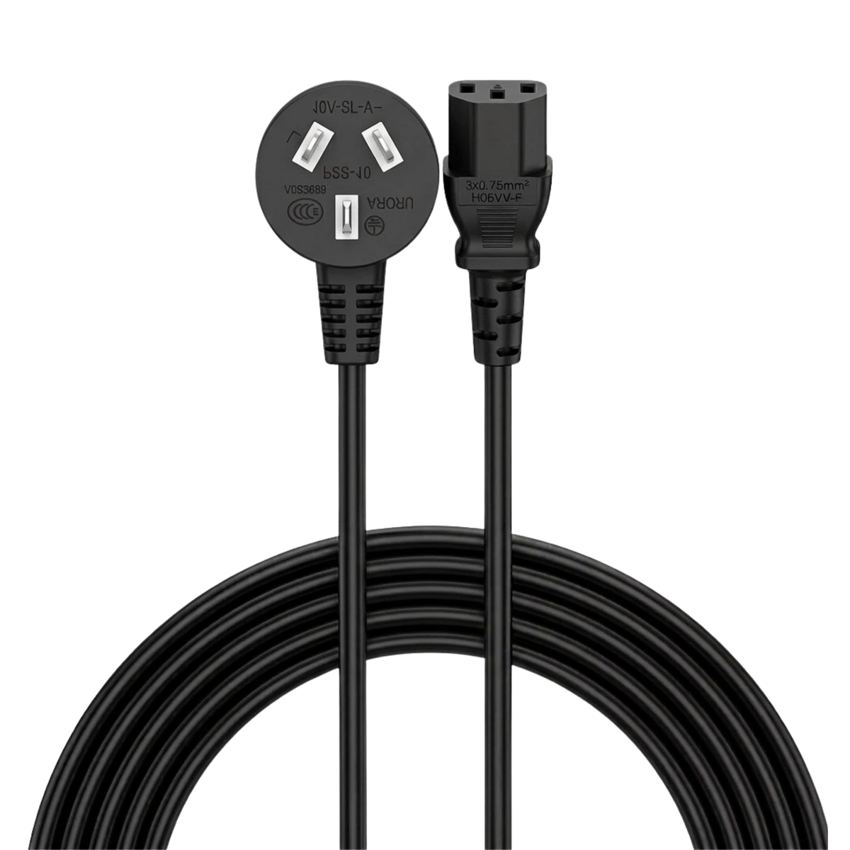 Fax Power Cable 10A to 16A 250V 3 Meter High-Quality Cord
