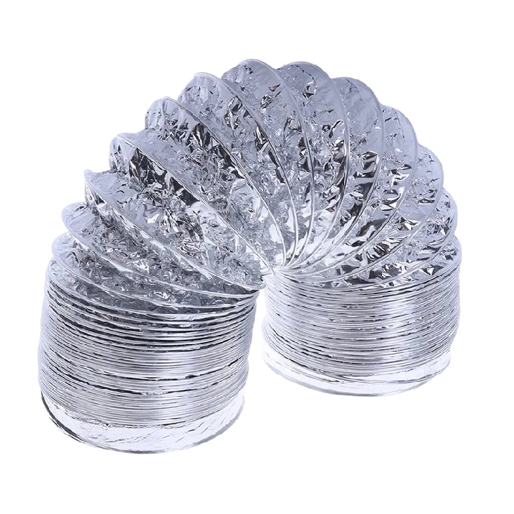Aluminium Flexible Pipe for AC 5-Inch Diameter 10-Meter Length (T01359) - Alqamarshop