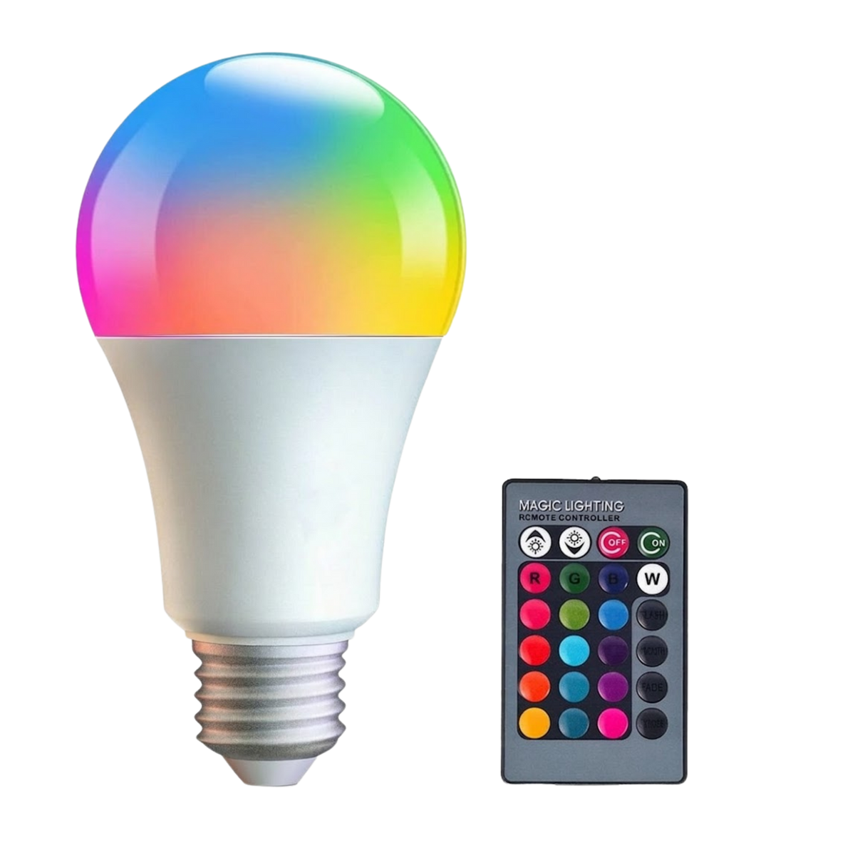 مصباح LED RGB Spotlight لمبة E27